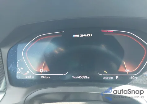 2022 BMW 3 Series M340I из США, поврежденный, VIN WBA5U7C06NFM32494